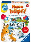 Ravensburger 24735 - Hase hüpf! - Bewegungsspiel für die Kleinen - Spiel für Kinder ab 2 Jahren, Spielend erstes Lernen für 1-4 Spieler