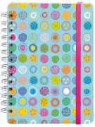 Eintragbuch happy dots blue