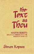 The Text as Thou