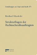 Strukturfragen der Rechtsschutzbeauftragten