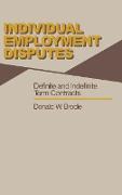 Individual Employment Disputes