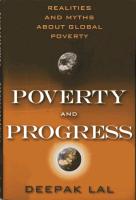Poverty and Progress: Realities and Myths about Global Poverty