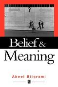 Belief and Meaning