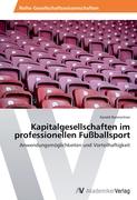 Kapitalgesellschaften im professionellen Fußballsport