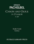 Canon and Gigue in D major, T 337: Study score