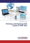 Printing and Signing ECG Leads in PDF files