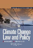 Climate Change Law and Policy