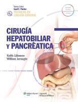 Técnicas En Cirugía General. Cirugía Hepatobiliar Y Pancreática