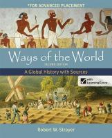 Ways of the World with Sources for AP* with Launchpad & E-Book 2e (6-Yr Access Card)