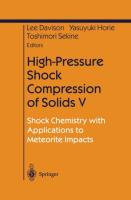 High-Pressure Shock Compression of Solids V