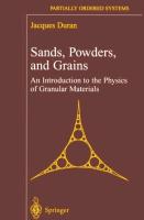 Sands, Powders, and Grains