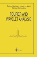 Fourier and Wavelet Analysis