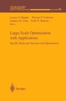 Large-Scale Optimization with Applications