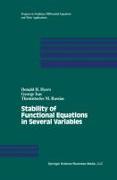 Stability of Functional Equations in Several Variables