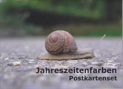 Jahreszeitenfarben Postkartenset