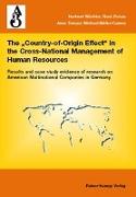 The ,Country-of-Origin Effect'in the Cross-National Management of Human Resources