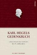 Karl Hegels Gedenkbuch