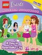 Lego Friends: A Day in Heartlake City (Sticker Storybook)