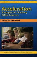 Acceleration Strategies for Teaching Gifted Learners