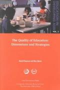 Education in Developing Asia V 5 - The Quality of Education - Dimensions and Strategies