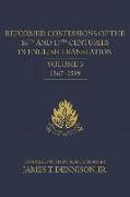 Reformed Confessions of the 16th and 17th Centuries in English Translation: Volume 3, 1567-1599