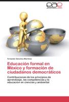 Educación formal en México y formación de ciudadanos democráticos