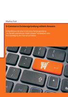 E-Commerce Existenzgründung mittels Amazon