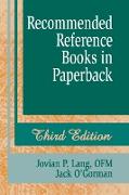 Recommended Reference Books in Paperback