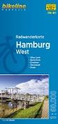 Radwanderkarte Hamburg West RW-HH1