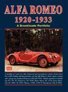 Alfa Romeo 1920-1933 Road Test Portfolio