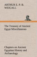 The Treasury of Ancient Egypt Miscellaneous Chapters on Ancient Egyptian History and Archaeology