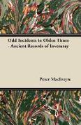 Odd Incidents in Olden Times - Ancient Records of Inveraray