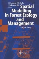 Spatial Modelling in Forest Ecology and Management