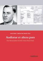 Audiatur et altera pars