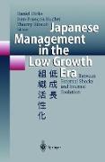 Japanese Management in the Low Growth Era