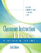 Classroom Instruction that Works: Research-Based Strategies for Increasing Student Achievement