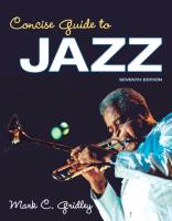 Concise Guide to Jazz Plus New Mylab Search with Etext -- Access Card Package