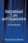 International Law and Organization