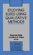 Studying Elites Using Qualitative Methods