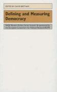 Defining and Measuring Democracy