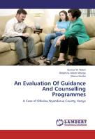 An Evaluation Of Guidance And Counselling Programmes