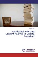 Paradoxical view and Content Analysis in Quality Education