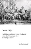 Schillers philosophische Gedichte