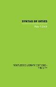 Syntax of Cities