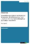 Naturschutzorganisationen im Deutschen Kaiserreich. ¿Bund Heimatschutz¿ und ¿Staatliche Stelle für Naturdenkmalpflege in Preußen¿ von 1904-14