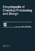 Encyclopedia of Chemical Processing and Design