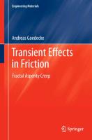 Transient Effects in Friction