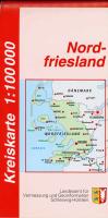 Nordfriesland Kreiskarte 1 : 100 000