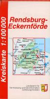 Rendsburg-Eckernförde Kreiskarte 1 : 100 000