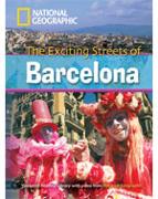 The Exciting Streets of Barcelona + Book with Multi-ROM: Footprint Reading Library 2600